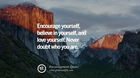 Encourage examples