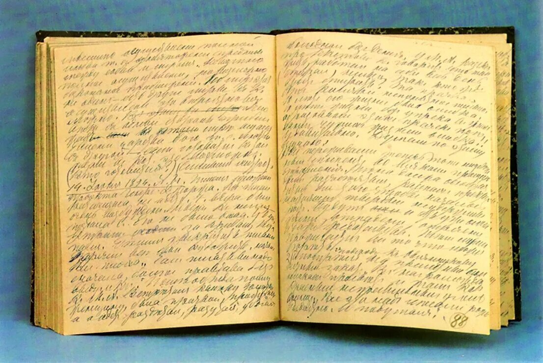 Записи из дневников писателей
