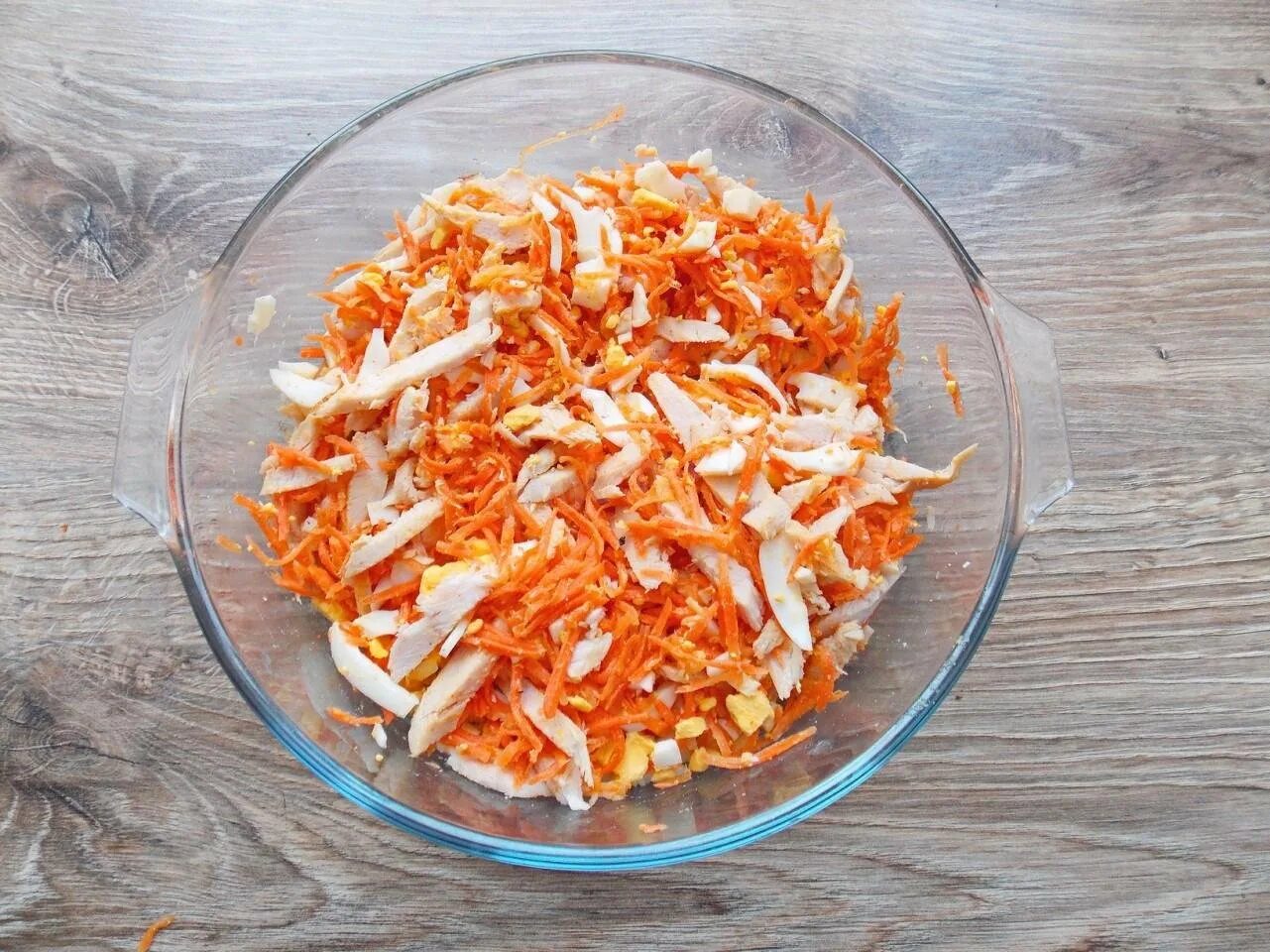 Курица копченая морковь по корейски рецепт салата