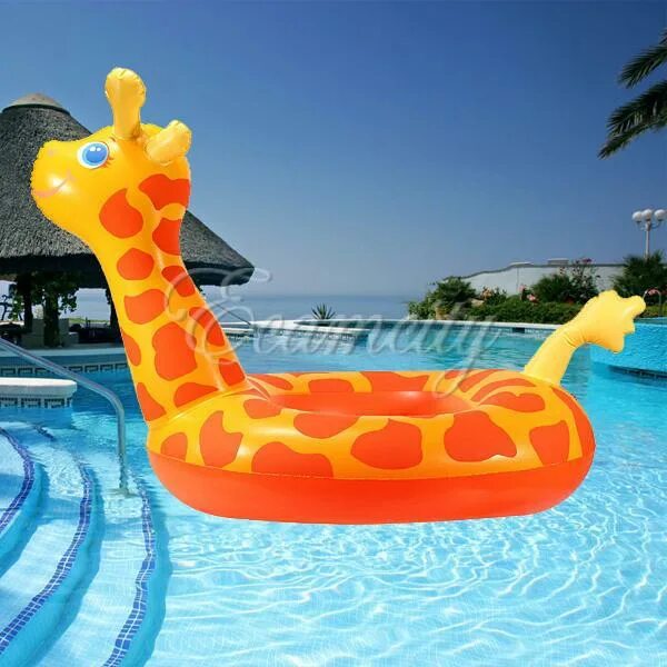 жирафы плавают.