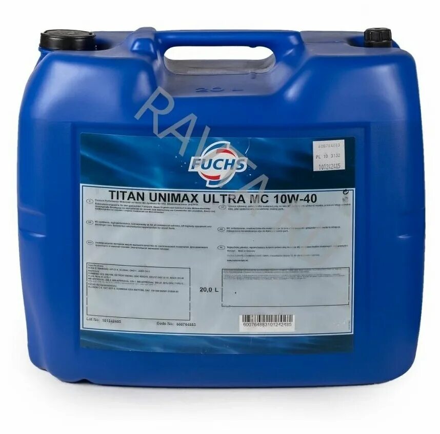 Fuchs Titan Unimax Ultra MC 10w40. Масло Фукс Титан 10w 40 для дизеля. Titan Unimax Ultra MC SAE 10w-40. Fuchs Titan unic Ultra MC 10w-40. Моторные масла fuchs titan