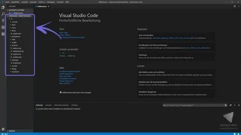 Как открыть терминал в visual studio code