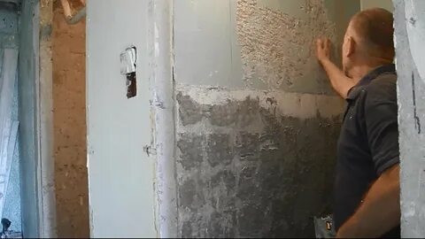 Штукатурка под плитку в ванной