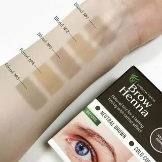 Отзывы brow henna