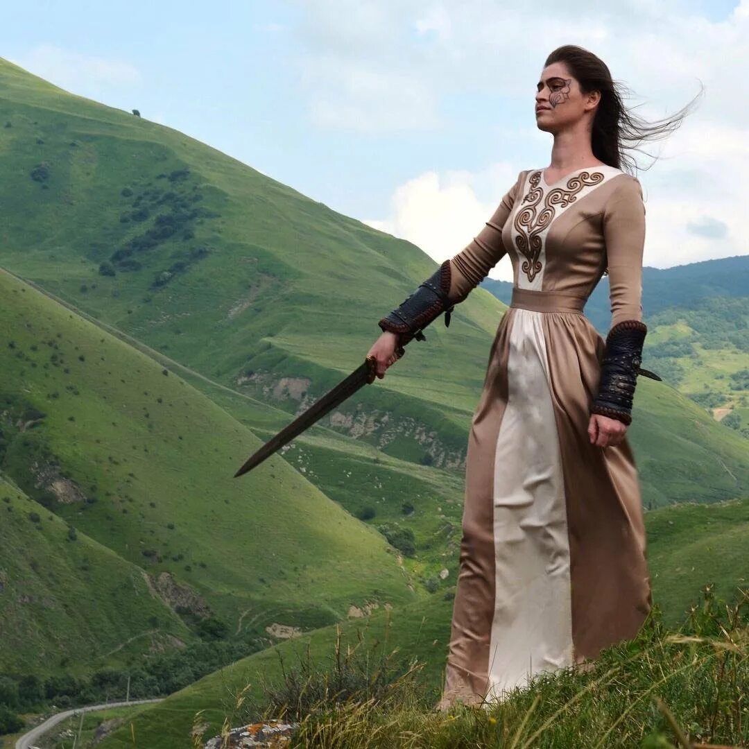 Девочка на осетинском