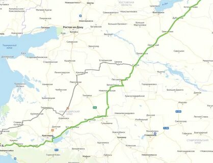 Сколько ехать от самары до анапы