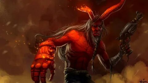 Hellboy demon