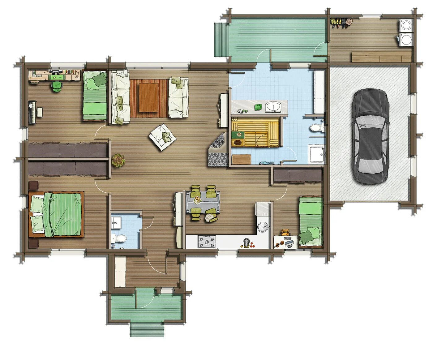 Floor plan 2. Дом floorplan 3d. Bhk apartment. Floorplan 2d. 2d floor plan cad.