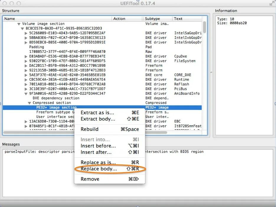 Runtime driver. Runtime driver
