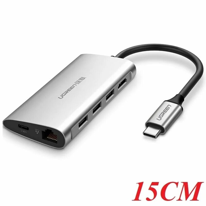 Usb c pd зарядное устройство. Usb-хаб ugreen cm121. ugreen hub type c. usb hdmi адаптер hub rj45. переходник type-c to hdmi 5 в 1 usb 3.0 hdmi tf sd card для mac.