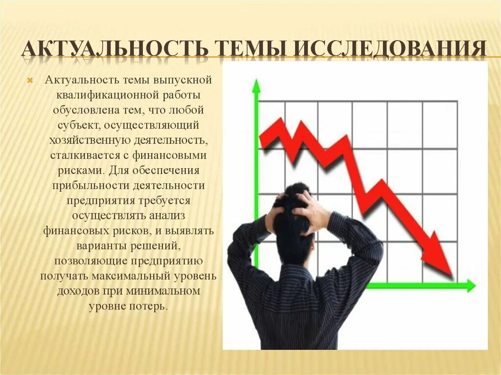 Значимость предприятия. Актуальность темы. Актуальность темы исследования. Актальностьтемы исследования. Актуальность финансовых рисков.