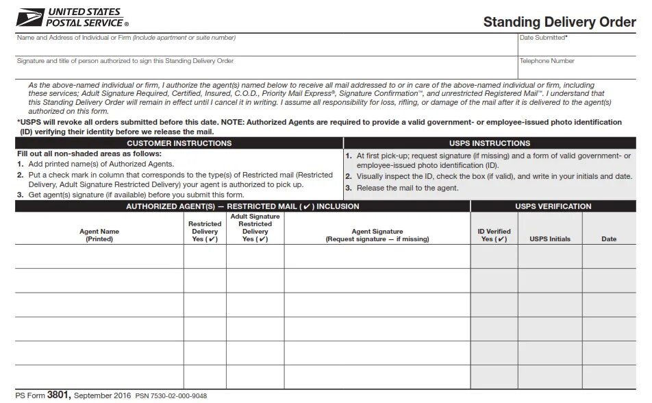 Form is valid. Usps бланк. usps бланк отправления. postal service delivery form. us delivery service order form.