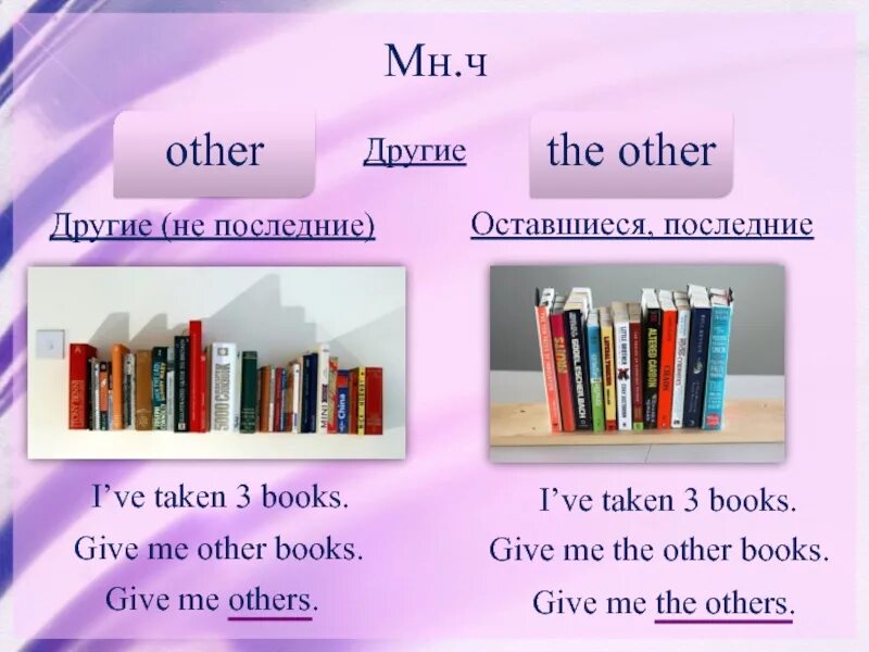 Each another. Other another others разница. another other the other правило. the other употребление. another other others the others правило.