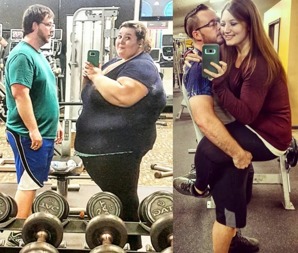 Поднять 300 кг. Похудевшие пары. Похудение до и после. Жирный в зале. Спортивные пары до и после.