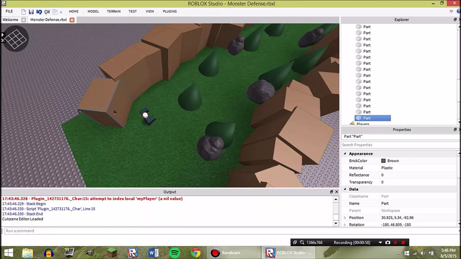 Roblox studio i