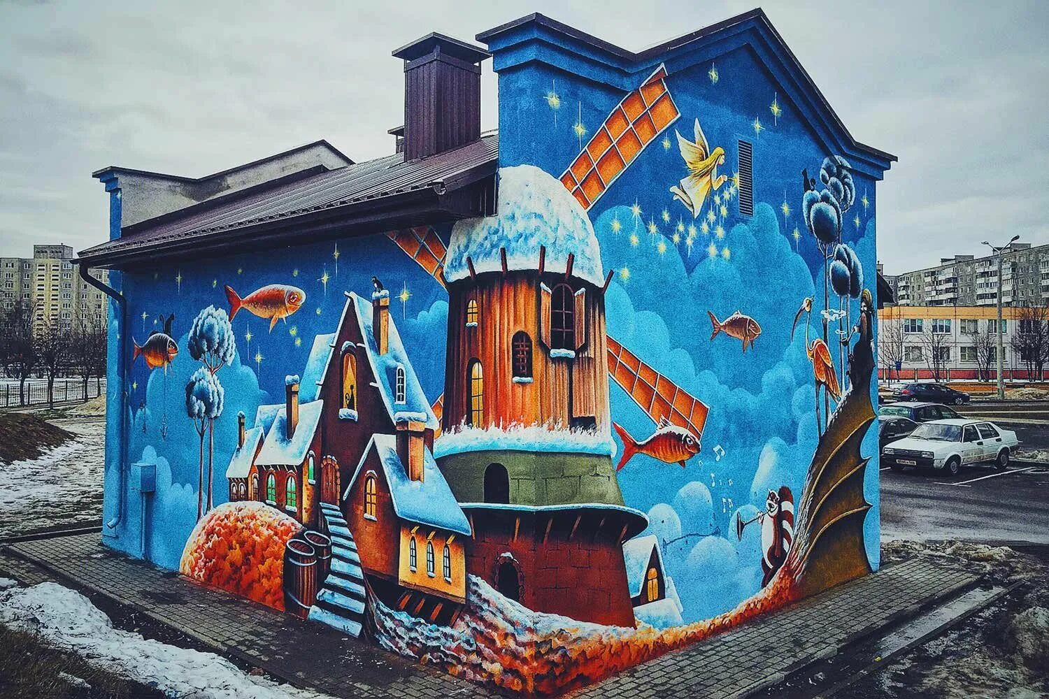 Разрисованный город. Разрисованный город. Разрисованный город. Роспись фасадов зданий. Стрит-арт рим уличное искусство.