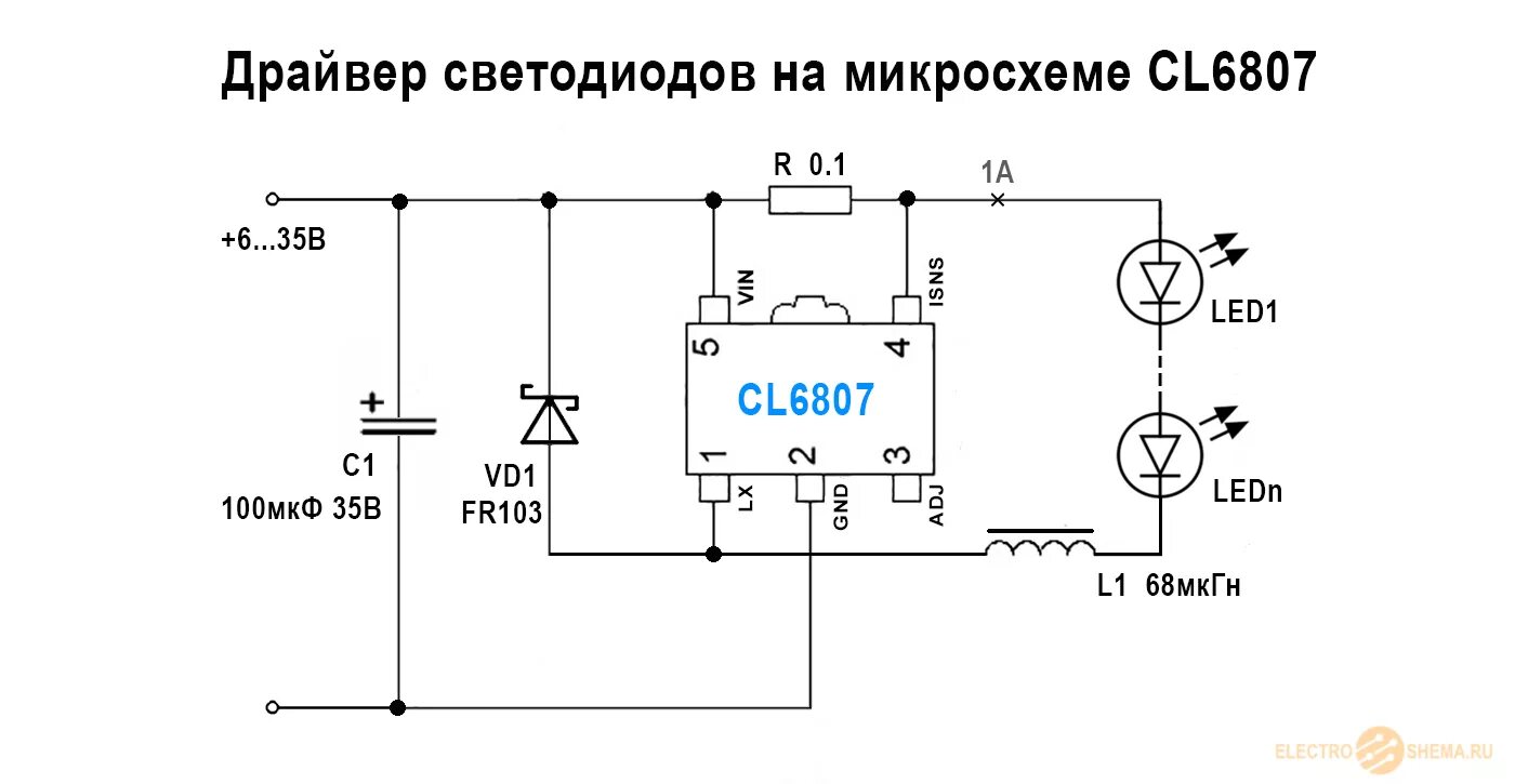 Драйвер тока для светодиодов 220в схема. Микросхемы импульсные стабилизаторы тока для светодиодов. Драйвер светодиодов 12в 1а. Схемы драйверов для светодиодных лент 12 вольт.