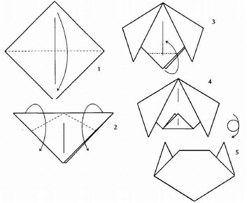 Складывание из бумаги. Оригами схемы. Поделки из бумаги схемы. Оригами кошка схема. Оригами мордочка кошки.