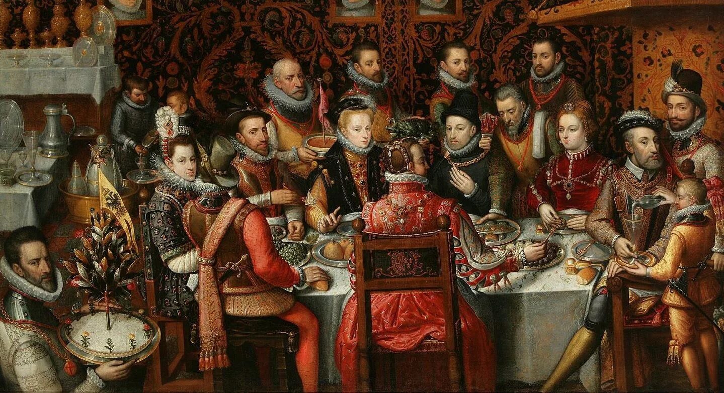Народ монарх. Алонсо санчеса коэльо банкет монархов, 1579 г. алонсо санчес коэльо. алонсо санчес коэльо застолье. королевский двор в англии 15-17 вв..