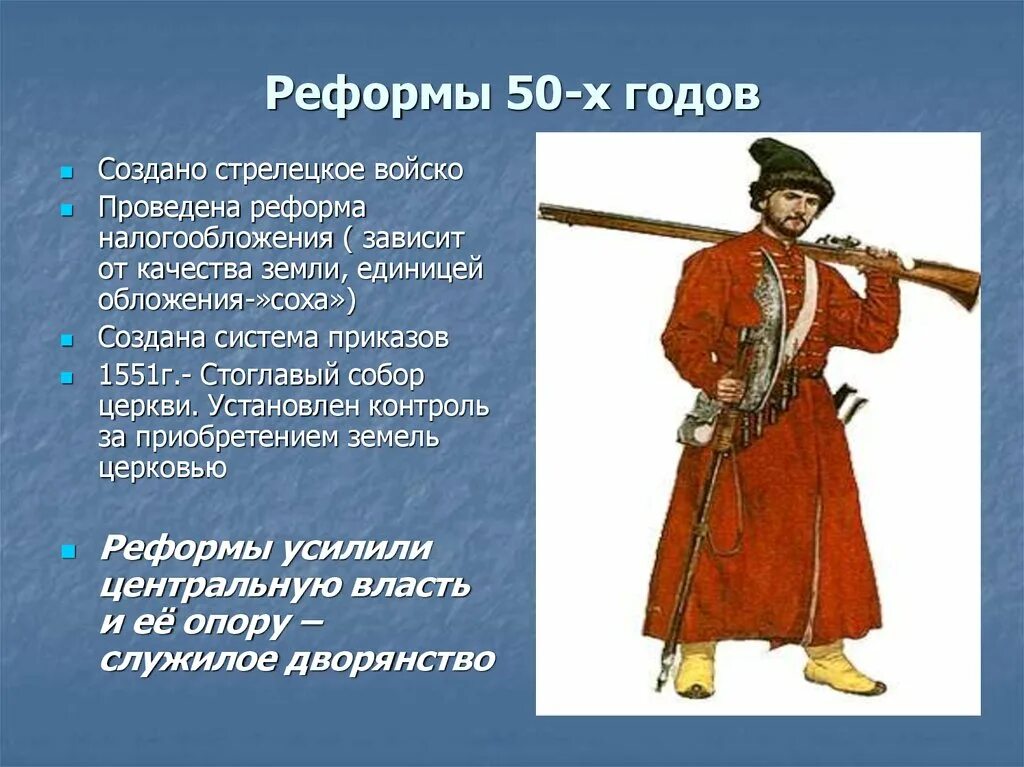 Стрелецкие полки Ивана 4. Стрелецкое войско Ивана 4. XVI века Стрелецкое войско. Создание Стрелецкого войска. Формирование стрелецких полков год