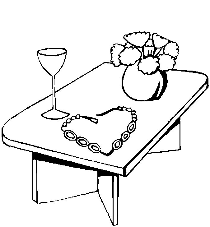 Coloring are tables