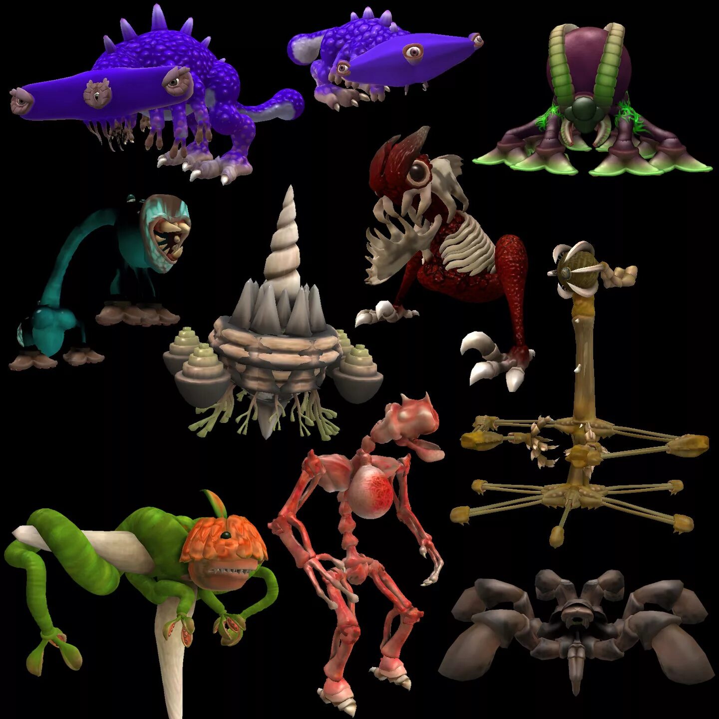 Monster x mediator игра. Spore монстры. Spore существа монстры. Spore Вангеры. Spore Remastered.