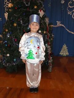 Костюм новогодней игрушки для мальчиков