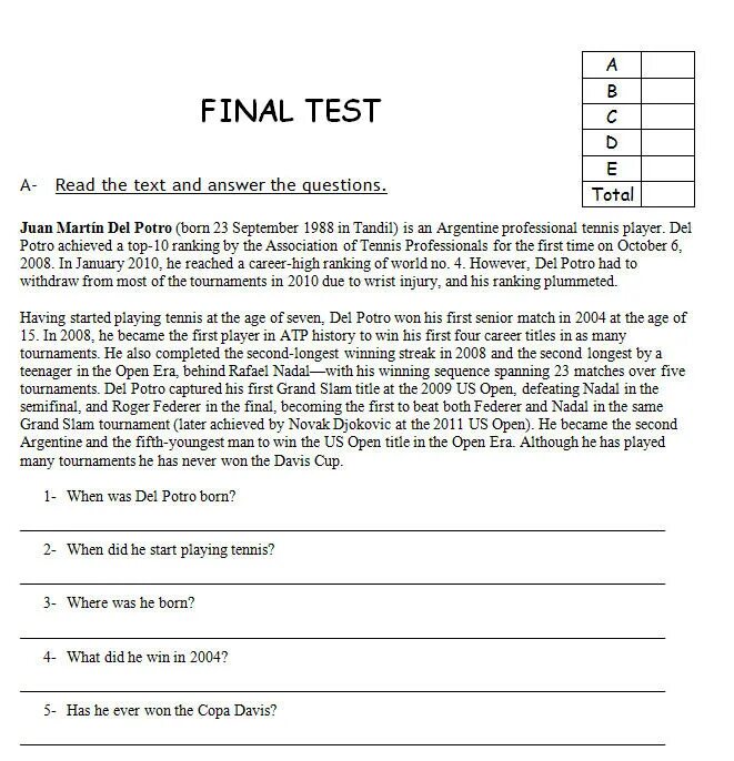 Texts english 10. Задания на reading and Comprehension для pre-Intermediate. Reading Comprehension тесты. English texts for reading. Reading Worksheet for Intermediate.