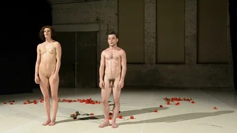 Male nudity on stage.