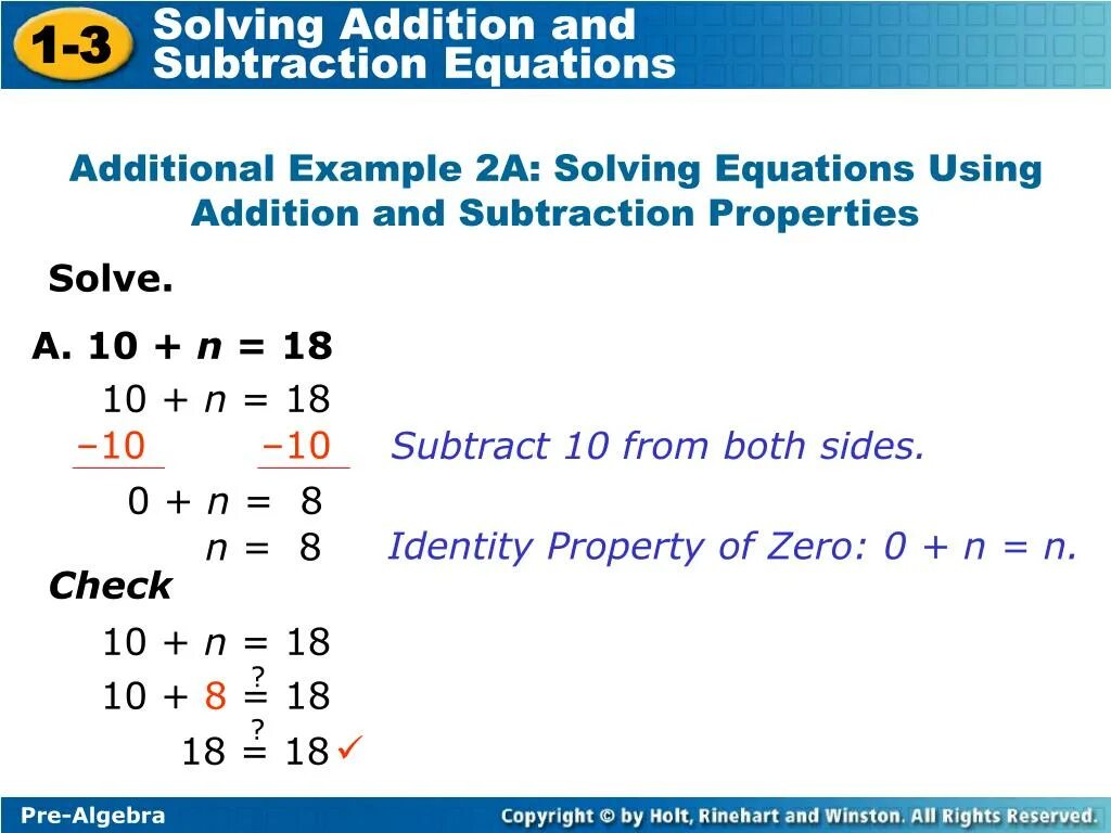 To resolve examples