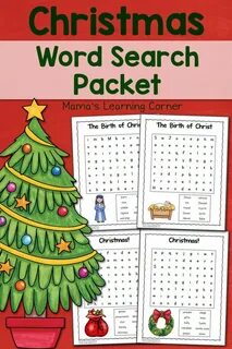 Christmas word find
