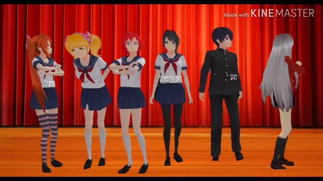 School girl simulator персонажи