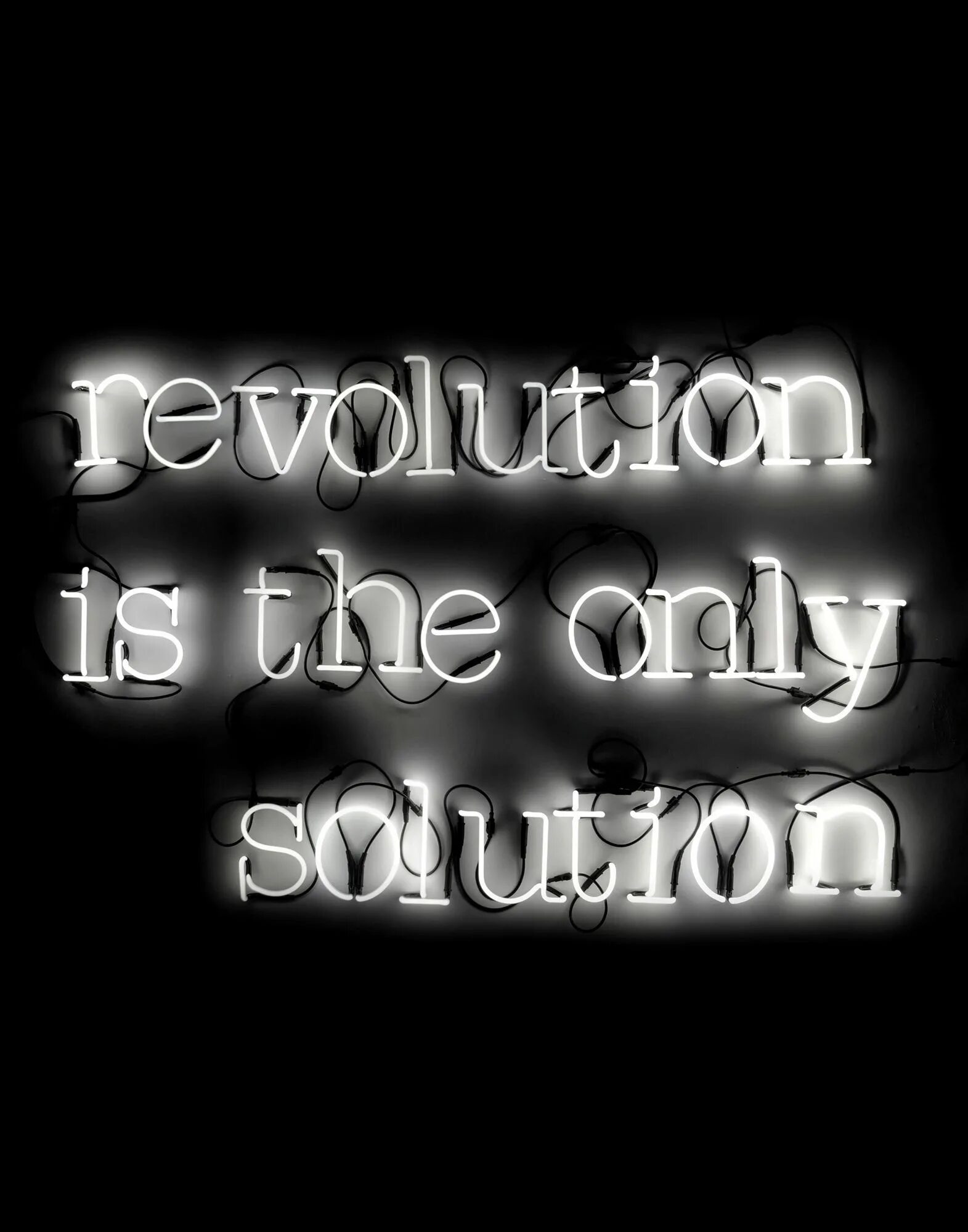 Only solution. Настенный светильник seletti (r)evolution is the only solution.