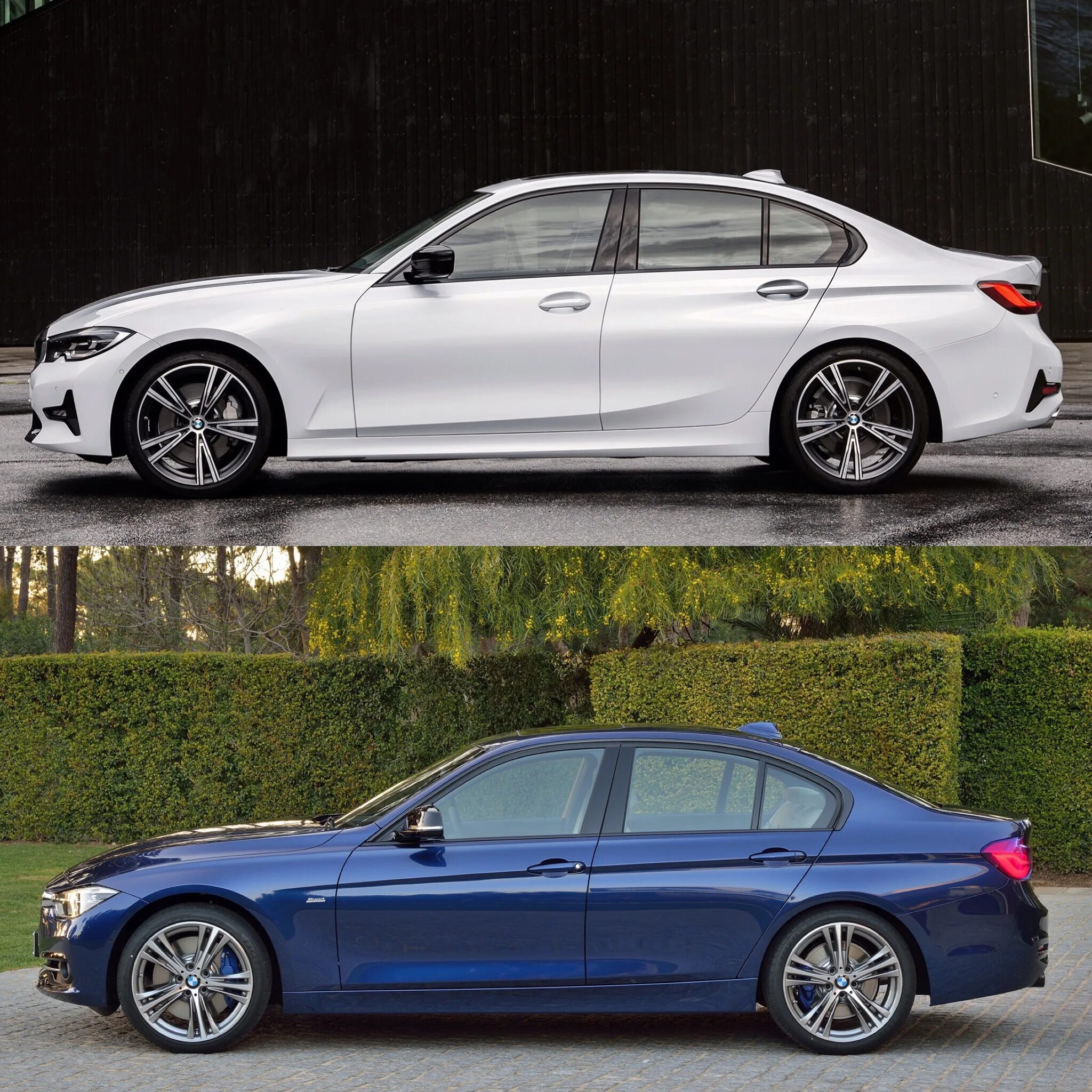 Бмв g20 размеры. Bmw f30 g20. bmw g20 vs f30. bmw 3 f30 и g20. bmw g30 vs g20.