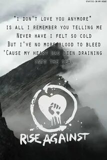 Rise against тексты