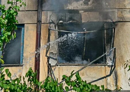 Пожар в севастополе сегодня