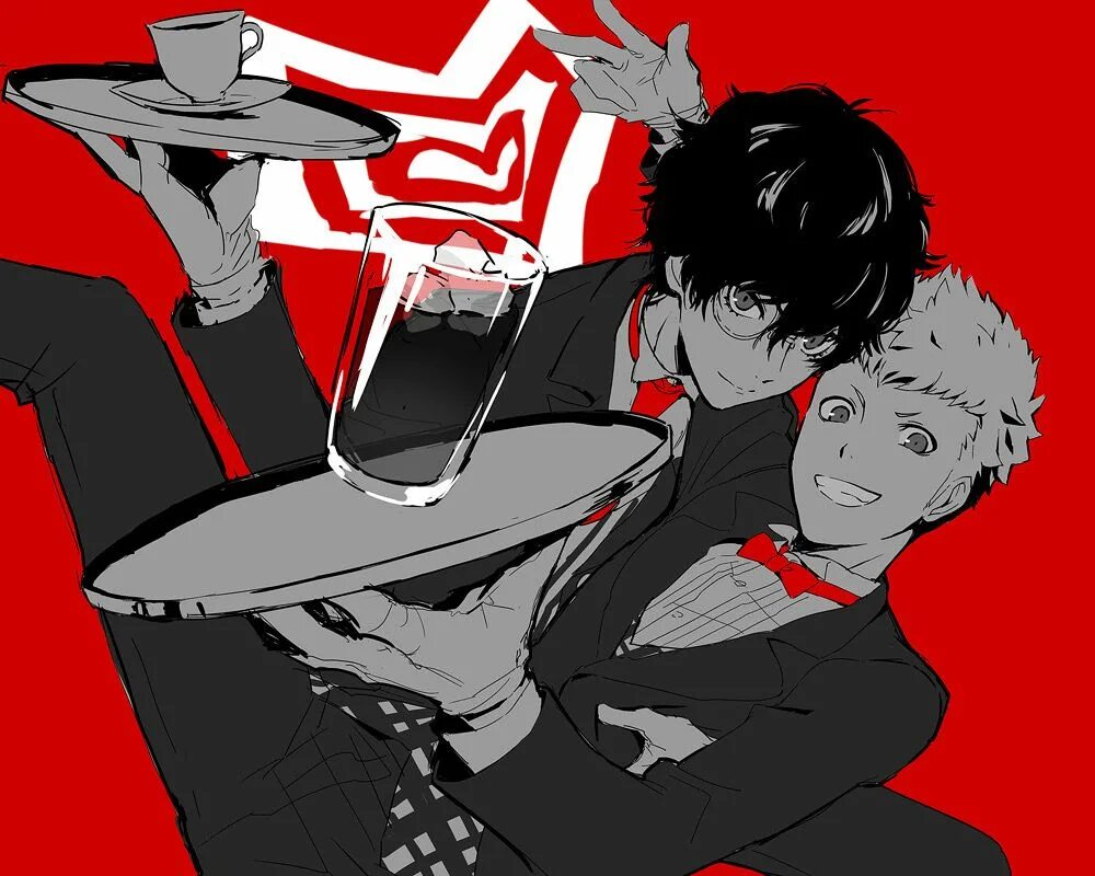 Рен 5. Персона 5 Акира и Рюджи. Persona 5 Ryuji. Рюджи Сакамото персона. Персона 5 Рюдзи Сакамото.