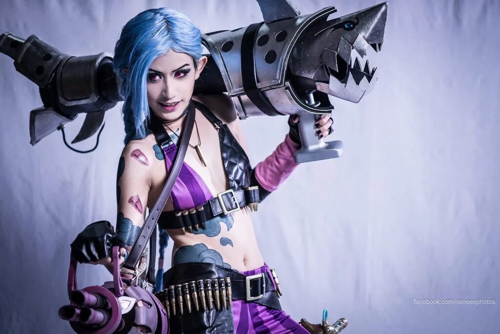 Косплей Джинкс из League of Legends. Лучший косплей Джинкс. Джинкс 18. Andrasta Jinx. Jinx cosplay