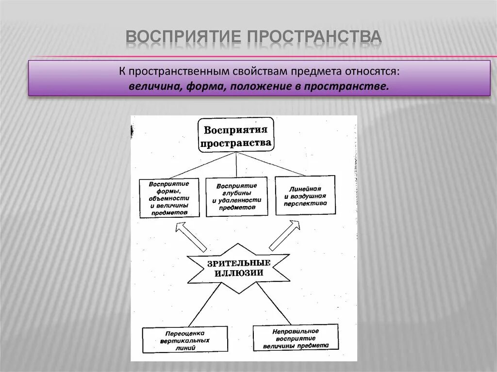 Характеристика восприятия пространства психология. Восприятие пространственных характеристик объекта. Восприятие пространства в психологии. Механизмы пространственного восприятия.