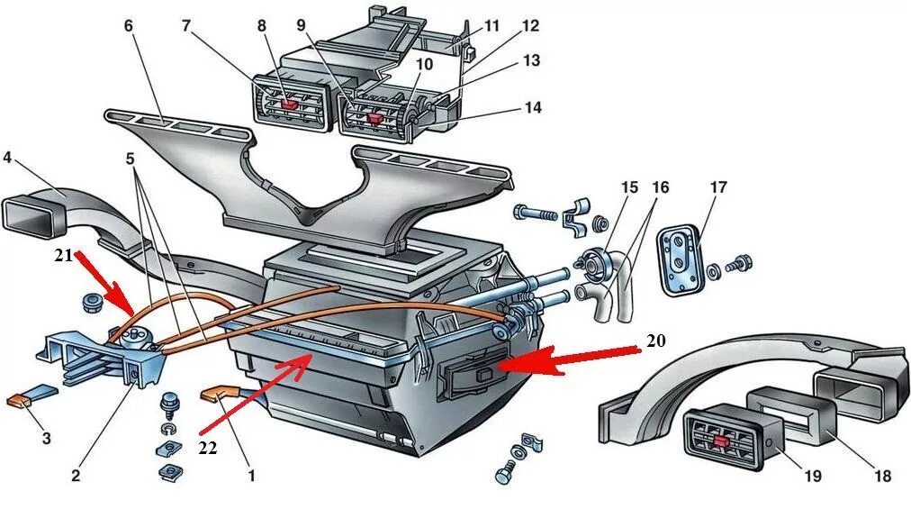 Система обогрева салона нива шевроле 2006. Регулировка обдува. Регулировка обдува. Регулировка обдува. Отопитель салона ваз 2107.
