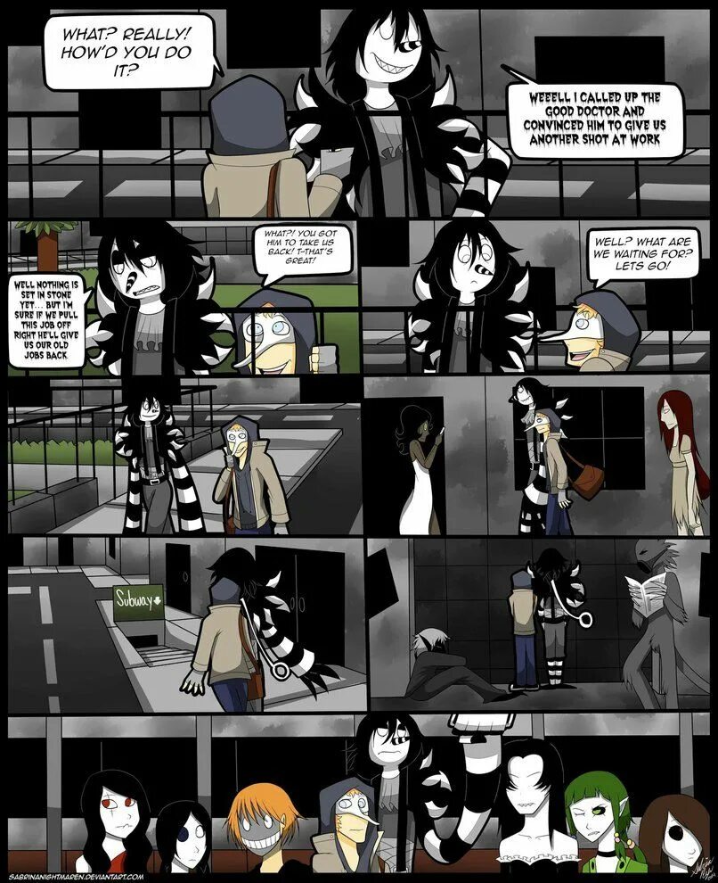 Creepypasta comics