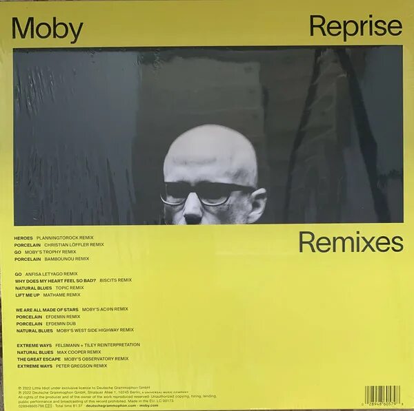 Cleared lilithzplug speed up. Moby Reprise 2021. Моби Веймар обложка альбома. Моби CD mp3. Moby Drop a Beat.