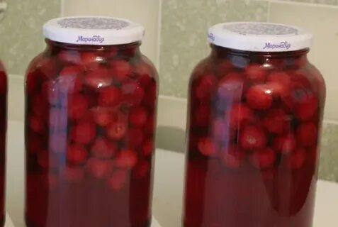 Компот из вишни без косточек на зиму