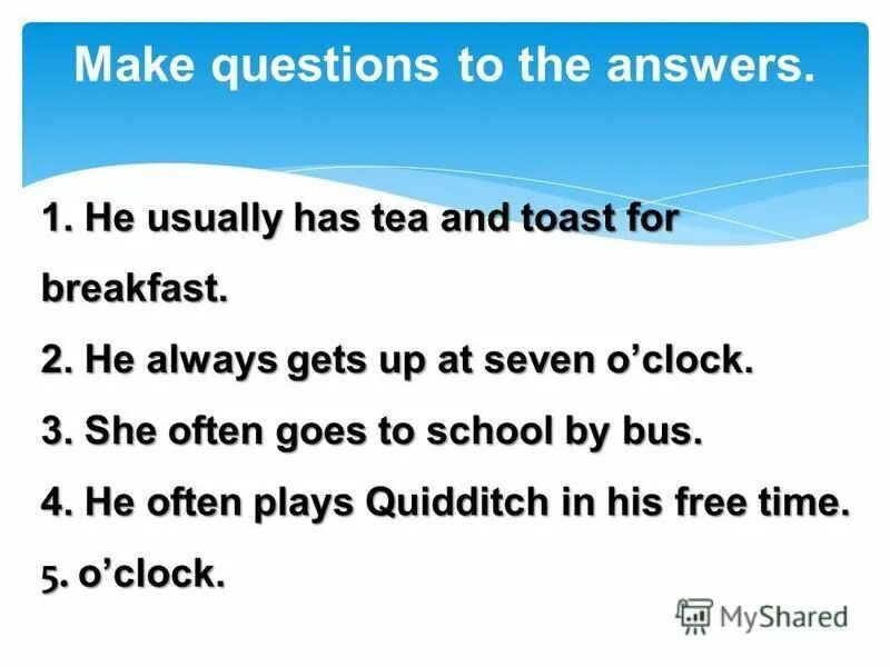 I usually get up at 7 o'clock перевод. He usually gets up. In the middle opposite in right. Предложения с get up to. Get up at 7 o'clock.