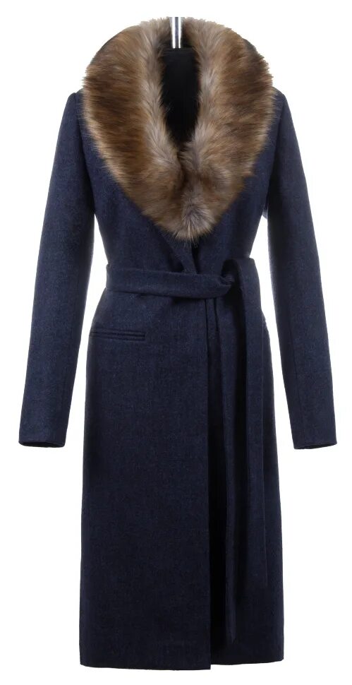 Пальто кашемир голубое с мехом. Cashmere меховая. Пальто кашемировое синее Kristina зимнее.