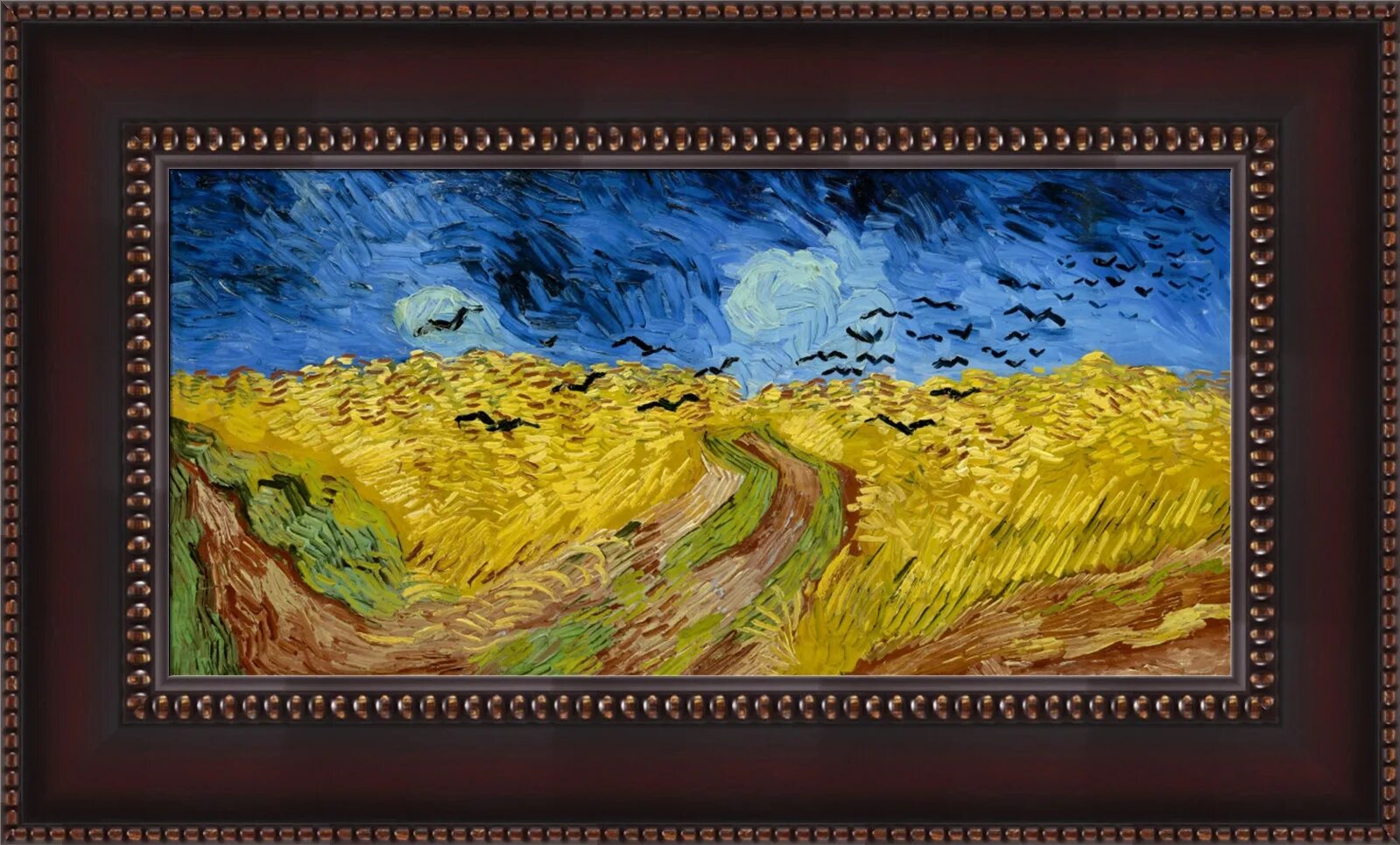 кипарисы, 1889, ван гог. ван гог вороны над пшеничным полем. ван гог пшеничное поле. Wheat field with cypresses vincent van gogh. винсент ван гог картины.