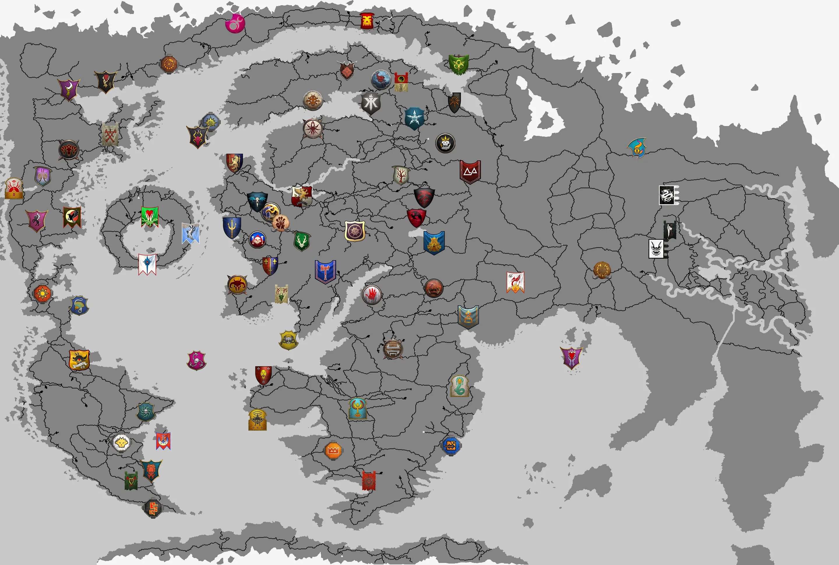 Bg3 карта. Total War Warhammer 3 карта. Total War Warhammer 3 карта мира. Total War Warhammer 3 Immortal Empires Map. Total War Warhammer 3 Глобальная карта.