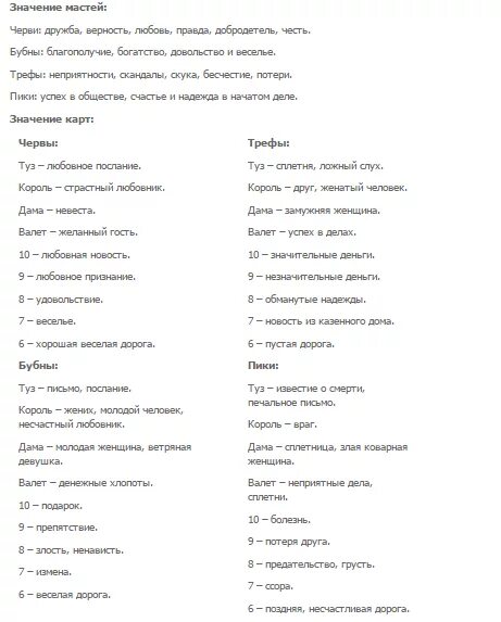 Гадание на картах игральных да или нет. Значение карт. Гадания на картах. Обозначение карт при гадании. Расшифровка игральных карт при гадании.