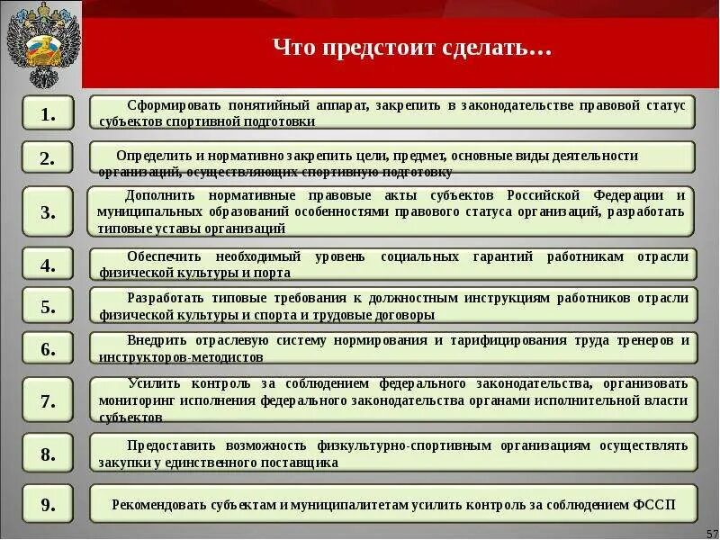 Субъект спортивной федерации. Нормативные акты в сфере спорта. Нормативно-правовые акты в сфере физической культуры и спорта. Понятийный аппарат. Методического обеспечения системы подготовки спортивного резерва.