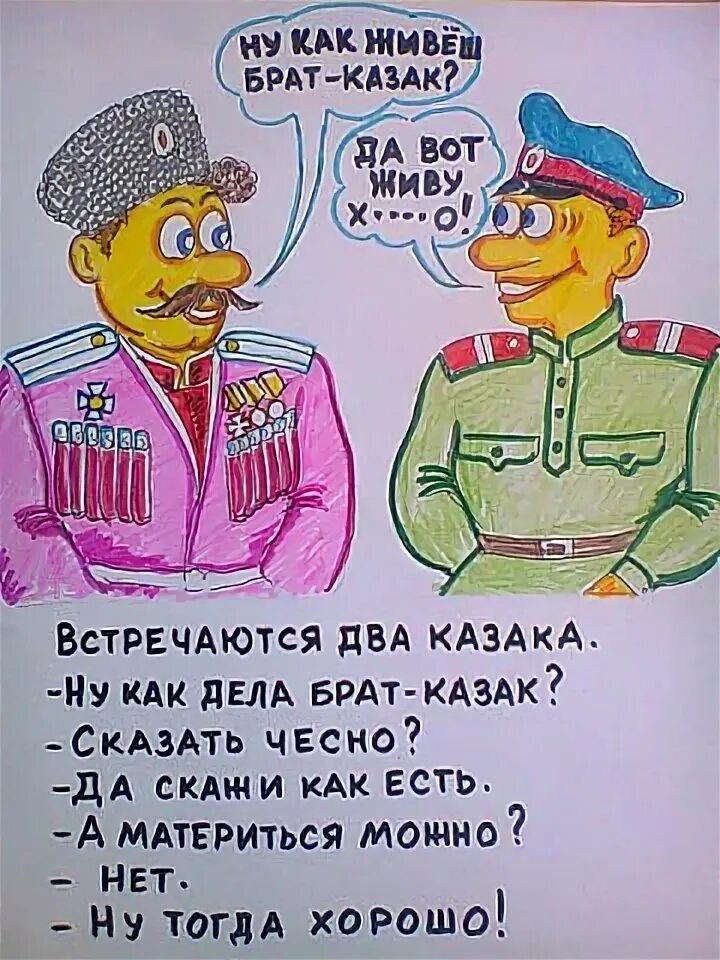 Ойся ты ойся. Великая казакия. Анекдот про казака. Зачем казак ты. Кизяки казаки.